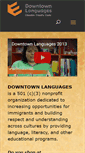 Mobile Screenshot of downtownlanguages.org